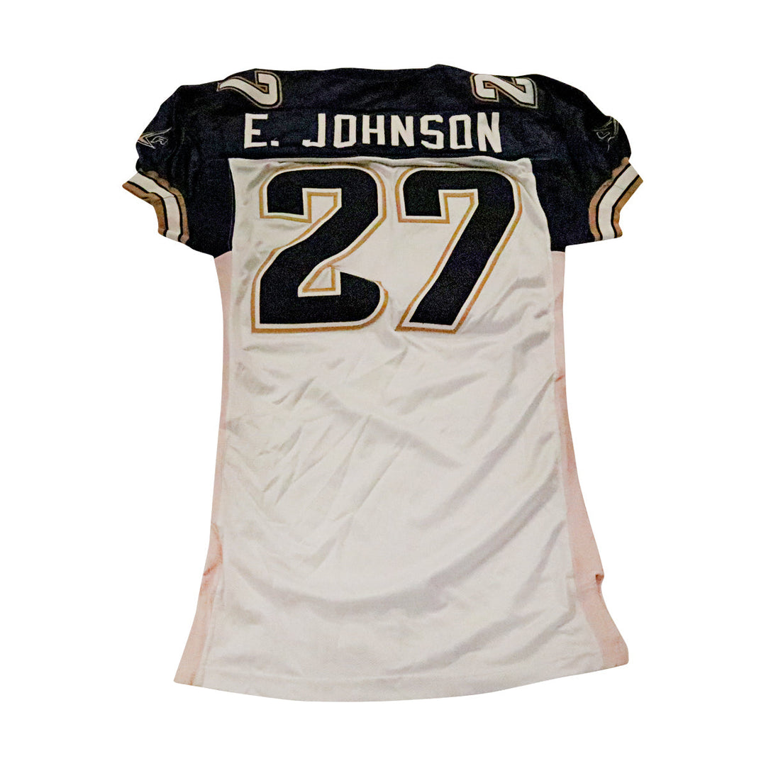Eric Johnson LA Xtreme 2001 Game Used Away Jersey Size 48 +2