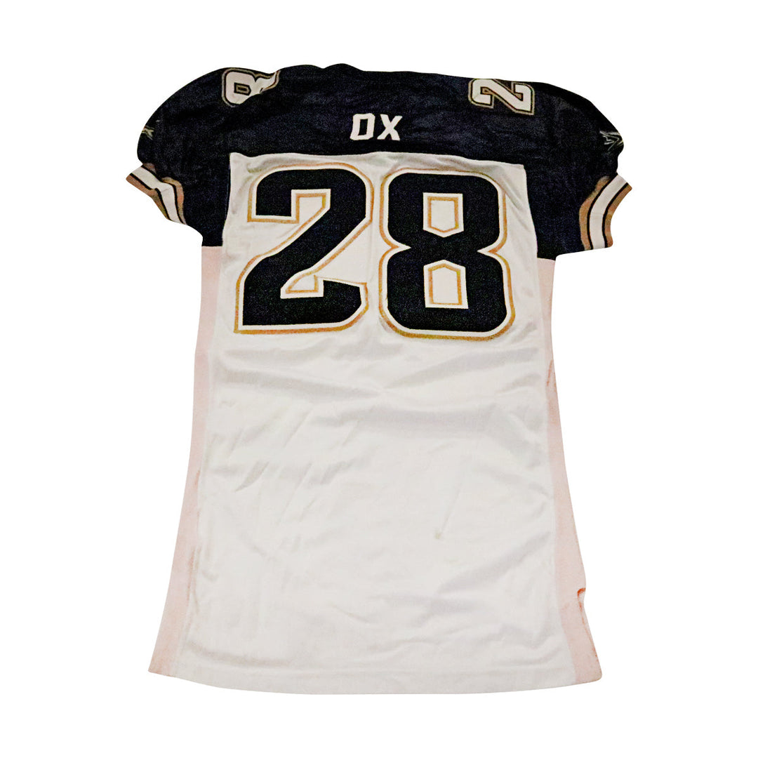Ken Oxendine "OX" LA Xtreme 2001 Game Used Away Jersey Size 48 +2
