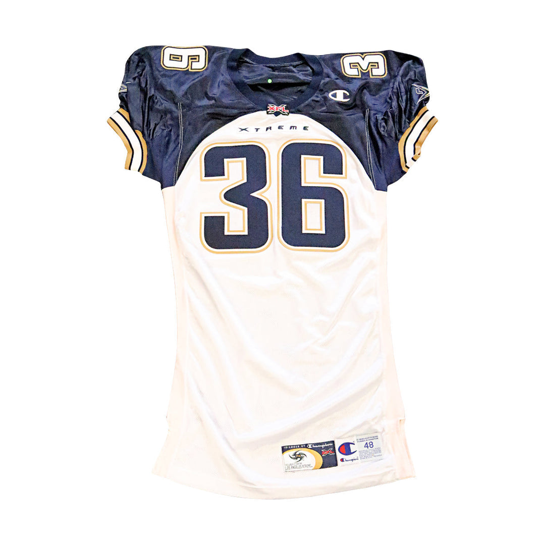 LA Xtreme 2001 #36 Team Issued Away Jersey Size 48 +2