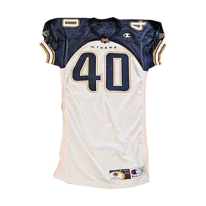 LA Xtreme 2001 #40 Team Issued Away Jersey Size 52 +2