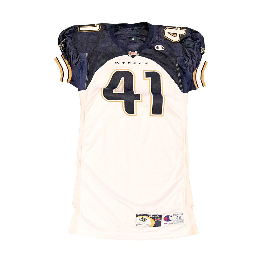 LA Xtreme 2001 #41 Team Issued Away Jersey Size 48 +2