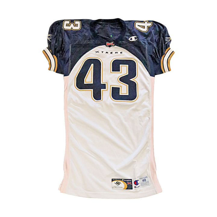 LA Xtreme 2001 #43 Team Issued Away Jersey 