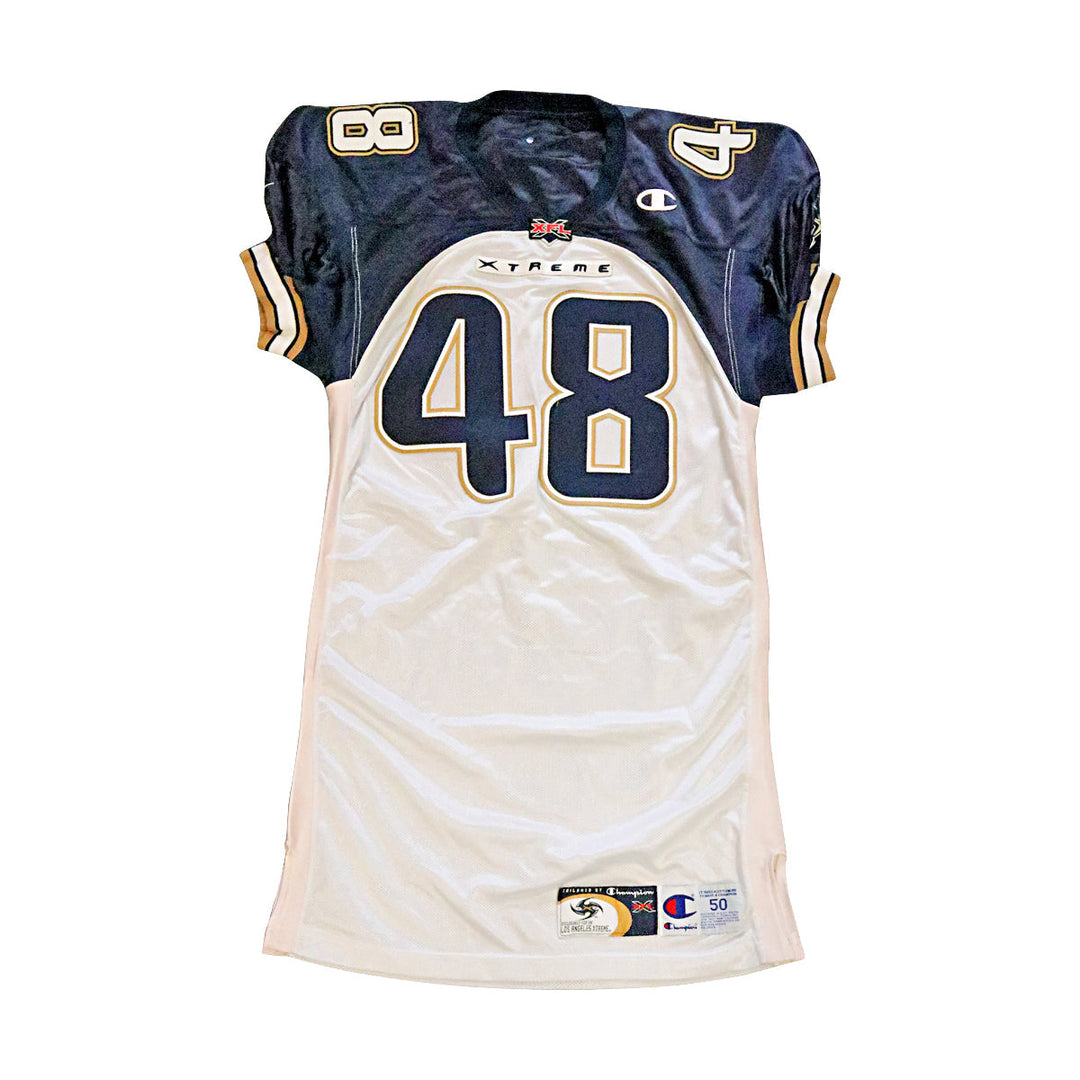 LA Xtreme 2001 #48 Team Issued Away Jersey Size 48 +2