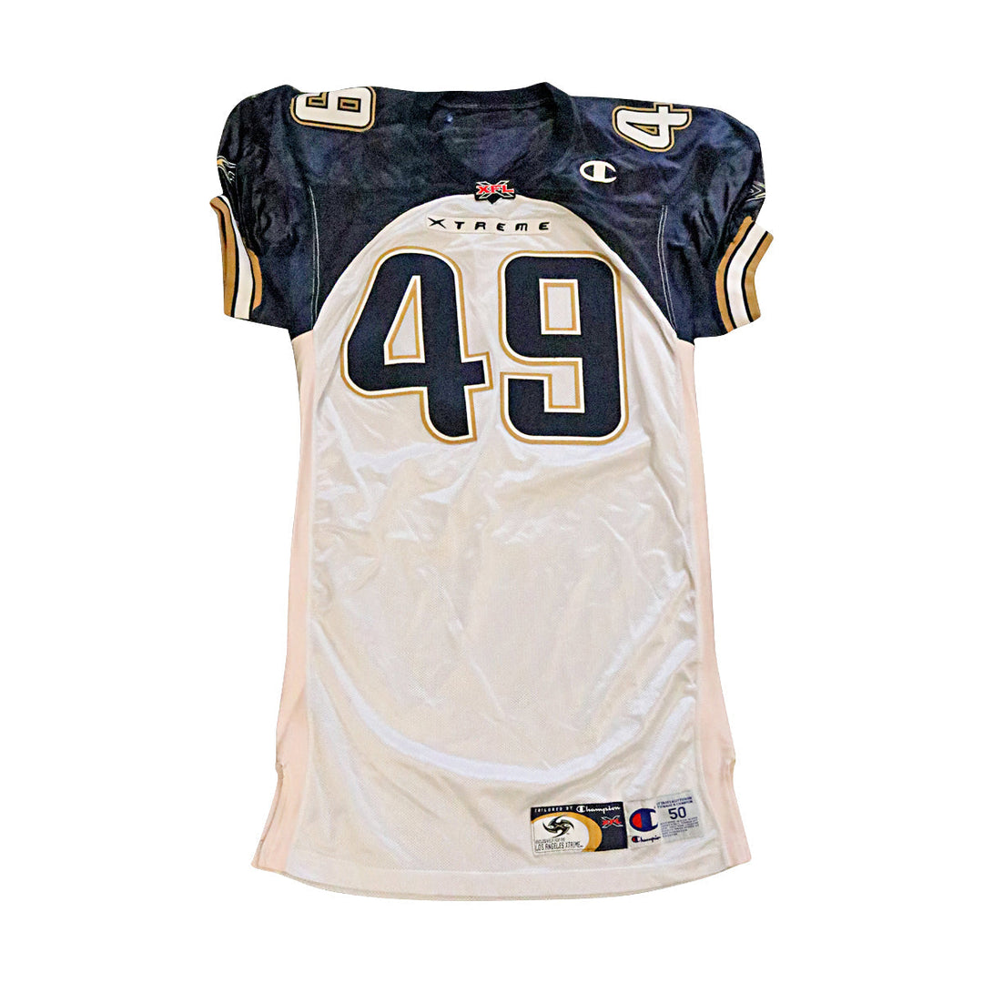 LA Xtreme 2001 #49 Team Issued Away Jersey Size 50 +2