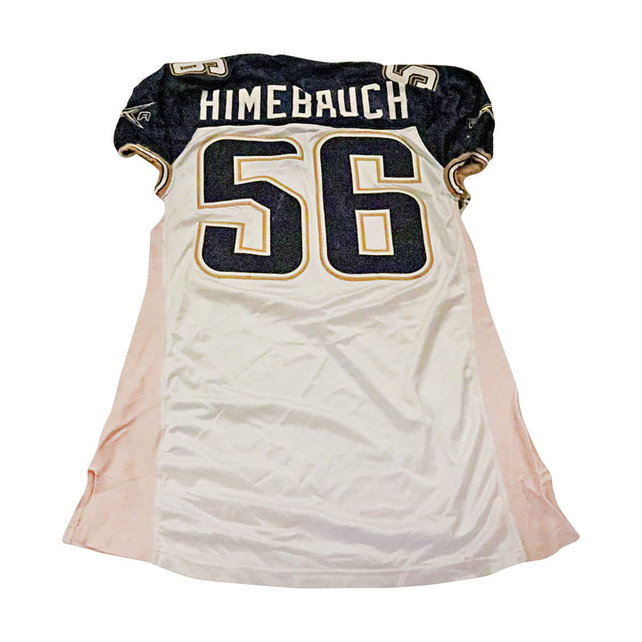 Jonathan Himebauch LA Xtreme 2001 Game Used Away Jersey Size 54 +2