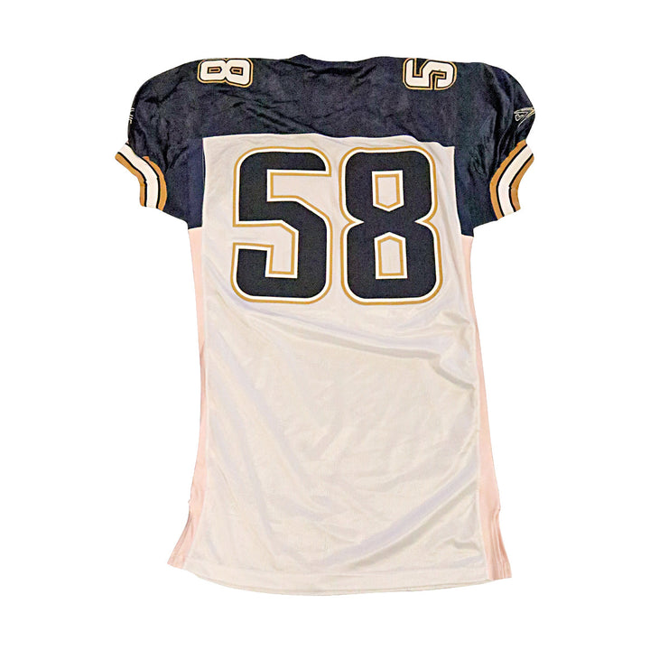 LA Xtreme 2001 #58 Team Issued Away Jersey Size 52 +2