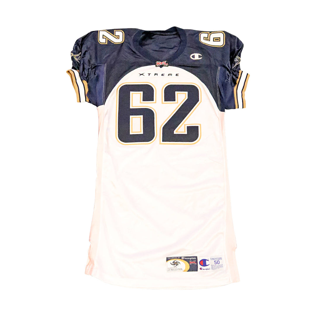 LA Xtreme 2001 #62 Team Issued Away Jersey Size 50 +2