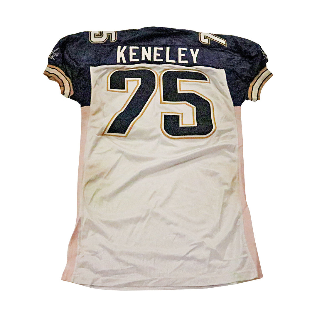 Matt Keneley LA Xtreme 2001 Game Used Away Jersey Size 52 +2