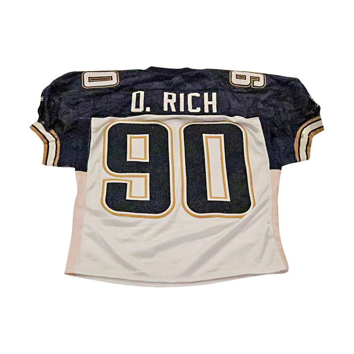 David Richie LA Xtreme 2001 Game Used Away Jersey Size 50 Short