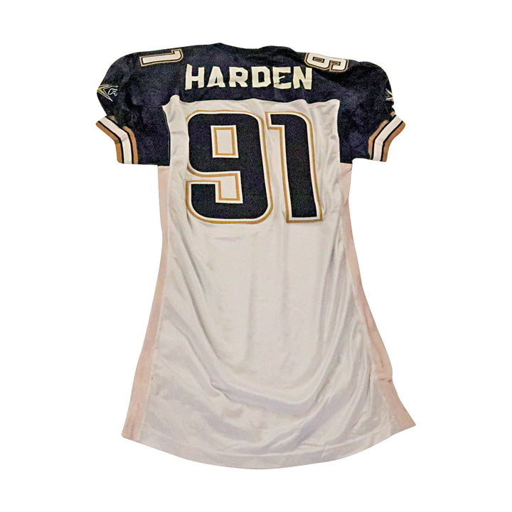 Harden LA Xtreme 2001 Game Used Away Jersey Size 50 +2