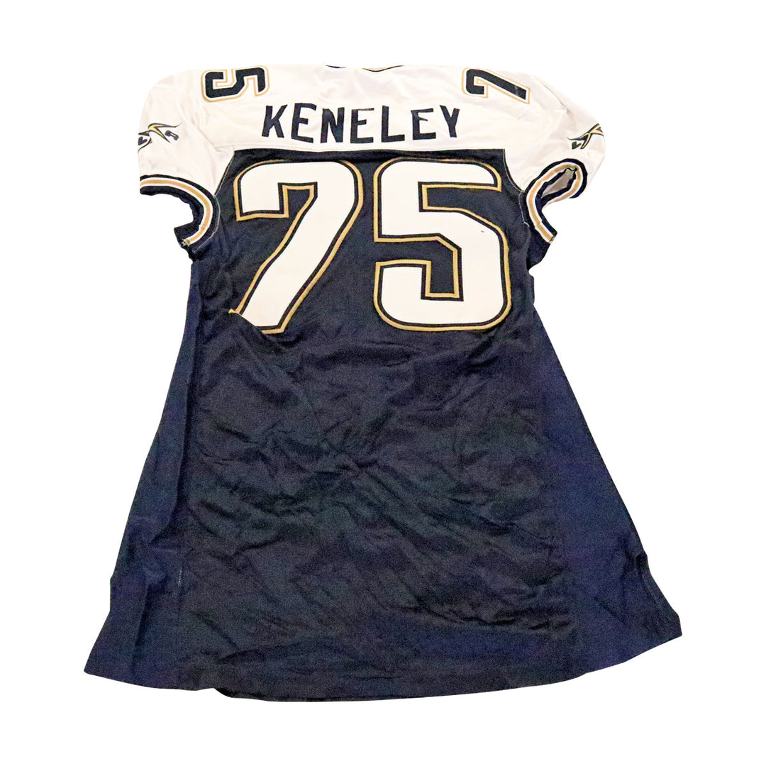 Matt Keneley LA Xtreme 2001 Game Used Home Jersey #75 Size 52 +2