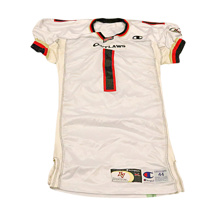 Las Vegas Outlaws 2001 #1 Team Issued Away Jersey Size 44 +2