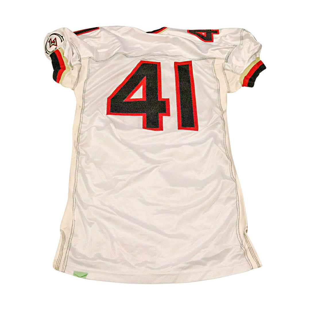 Las Vegas Outlaws 2001 #41 Team Issued Away Jersey Size 48 +2