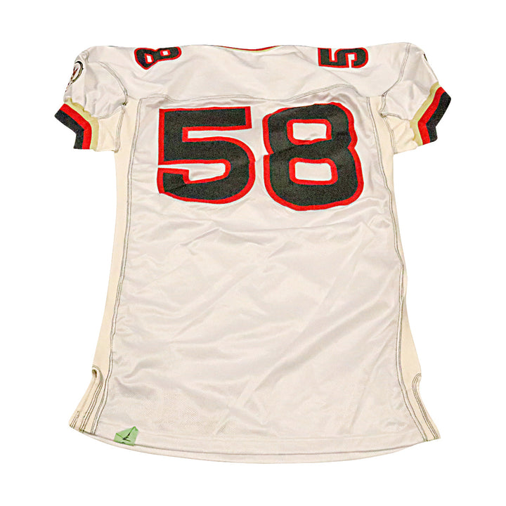 Las Vegas Outlaws 2001 #58 Team Issued Away Jersey Size 52 +2