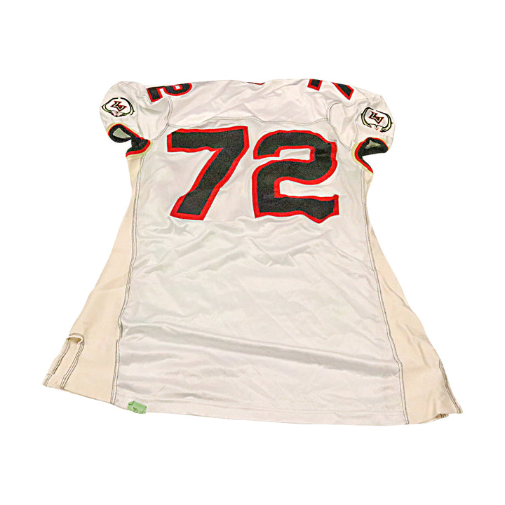 Las Vegas Outlaws 2001 #72 Team Issued Away Jersey Size 54 +2 Linemen Cut