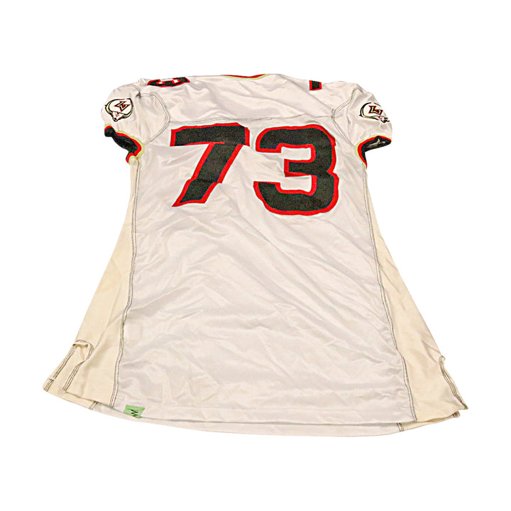 Las Vegas Outlaws 2001 #73 Team Issued Away Jersey Size 56 +2 Linemen Cut