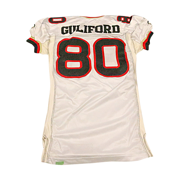 Eric Guliford Las Vegas Outlaws 2001 Game Used Away Jersey Size 46 +2