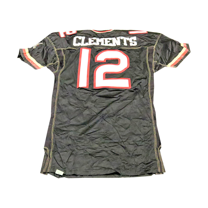Chuck Clements Las Vegas Outlaws 2001 Game Used Home Jersey Size 48 +2