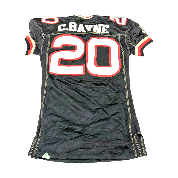 Chris Bayne Las Vegas Outlaws 2001 Game Used Home Jersey Size 46 +2