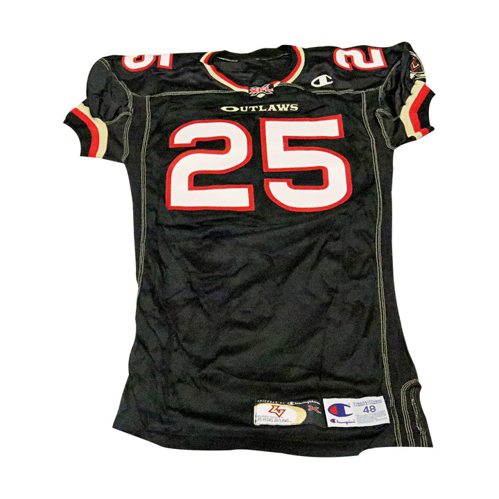 Las Vegas Outlaws 2001 #25 Team Issued Home Jersey Size 48 +2