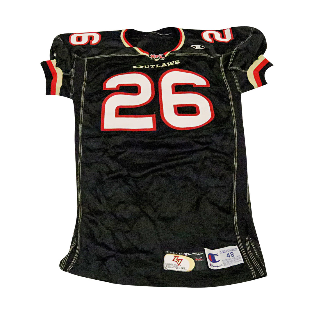Las Vegas Outlaws 2001 #26 Team Issued Home Jersey Size 48 +2