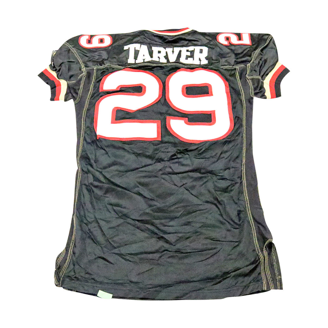 Hurley Tarver Las Vegas Outlaws 2001 Game Used Home Jersey Size 50 +2
