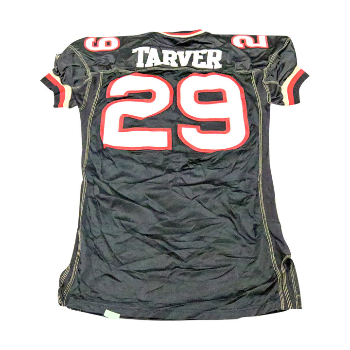 Hurley Tarver Las Vegas Outlaws 2001 Game Used Home Jersey Size 50 +2