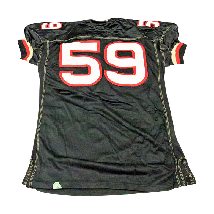 Las Vegas Outlaws 2001 #59 Team Issued Home Jersey Size 48 +2