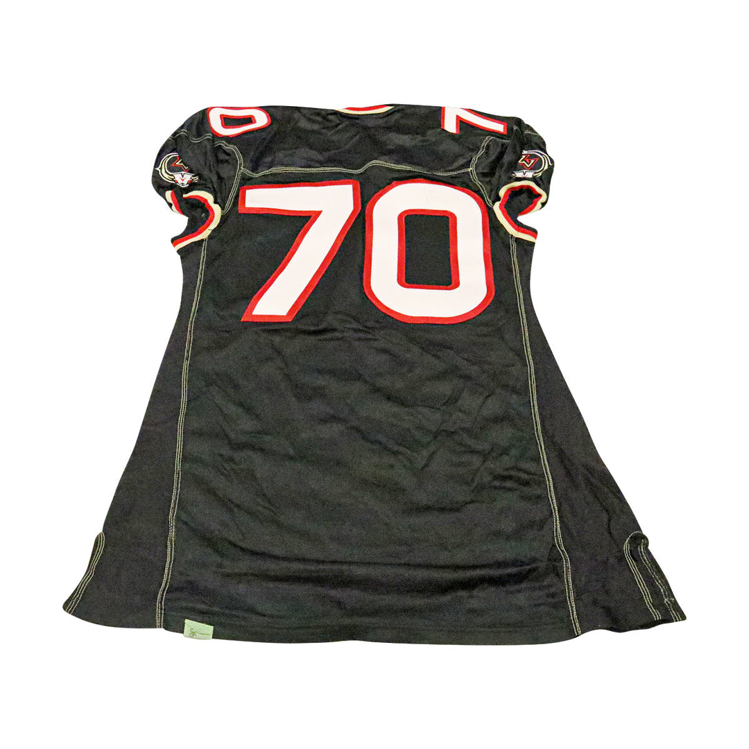 Las Vegas Outlaws 2001 #70 Team Issued Home Jersey Size 52 +2 Linemen Cut