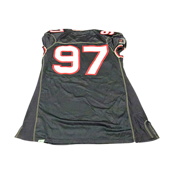 Las Vegas Outlaws 2001 #97 Team Issued Home Jersey Size 56 +2 Linemen Cut
