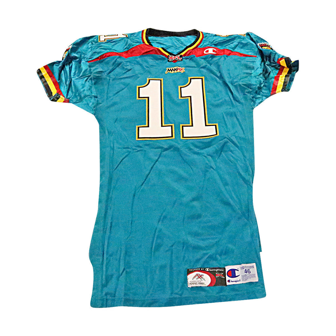 Memphis Maniax 2001 #11 Team Issued Home Jersey Size 46 +2