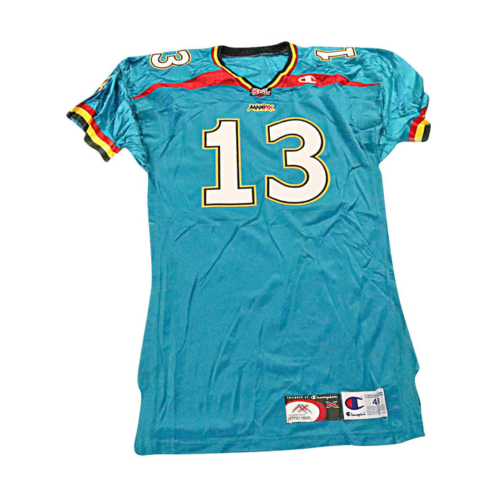 Memphis Maniax 2001 #13 Team Issued Home Jersey Size 48 +2