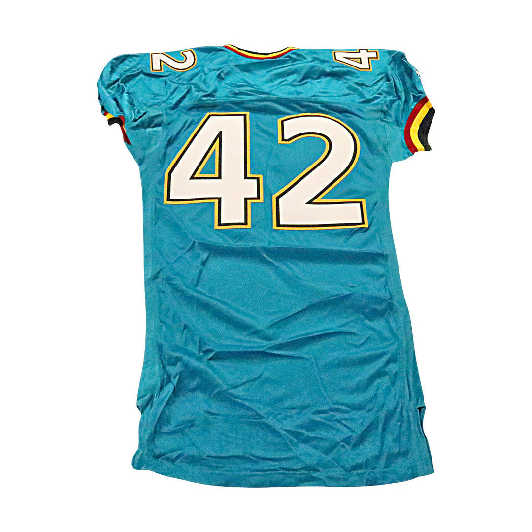 Memphis Maniax 2001 #42 Team Issued Home Jersey Size 48 +2