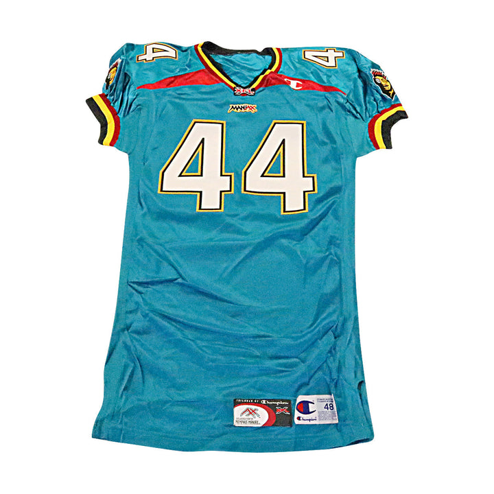Memphis Maniax 2001 #44 Team Issued Home Jersey Size 48 +2