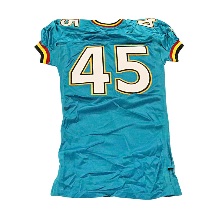 Memphis Maniax 2001 #45 Team Issued Home Jersey Size 48 +2
