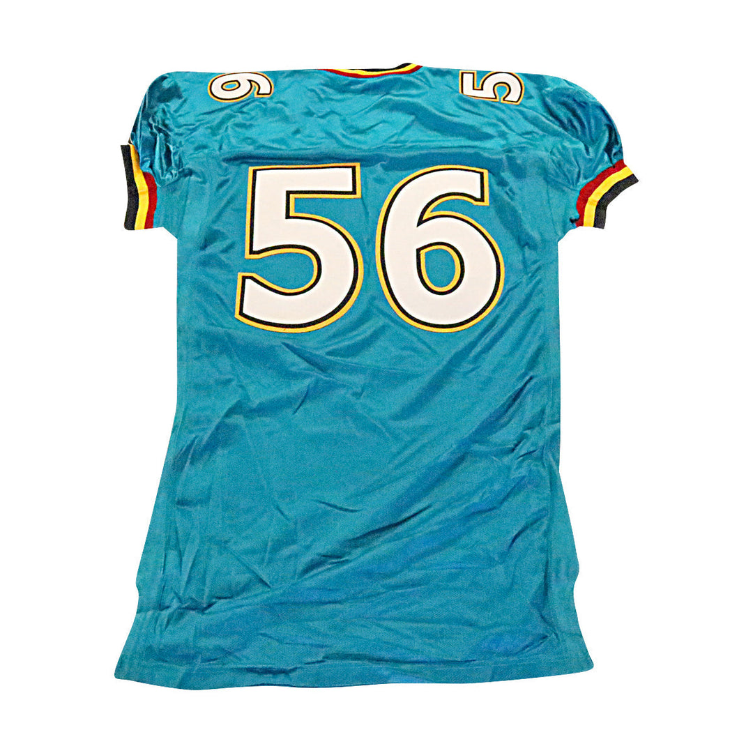 Memphis Maniax 2001 #56 Team Issued Home Jersey Size 52 +2