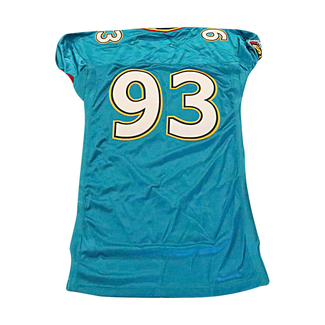 Memphis Maniax 2001 #93 Team Issued Home Jersey Size 52 +2