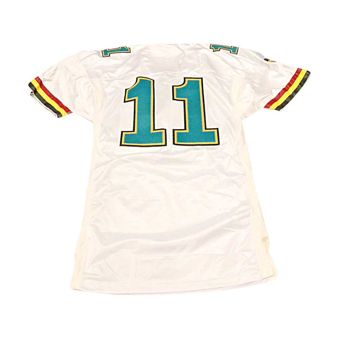 Memphis Maniax 2001 #11 Game Used Away Jersey Size 46 +2