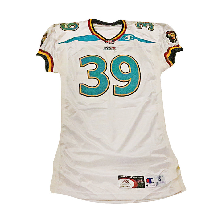 Memphis Maniax 2001 #39 Team Issued Away Jersey Size 50 +2