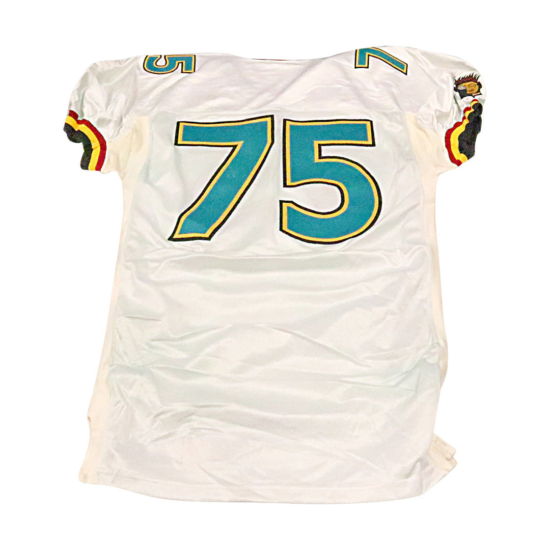 Memphis Maniax 2001 #75 Team Issued Away Jersey Size 52 +2