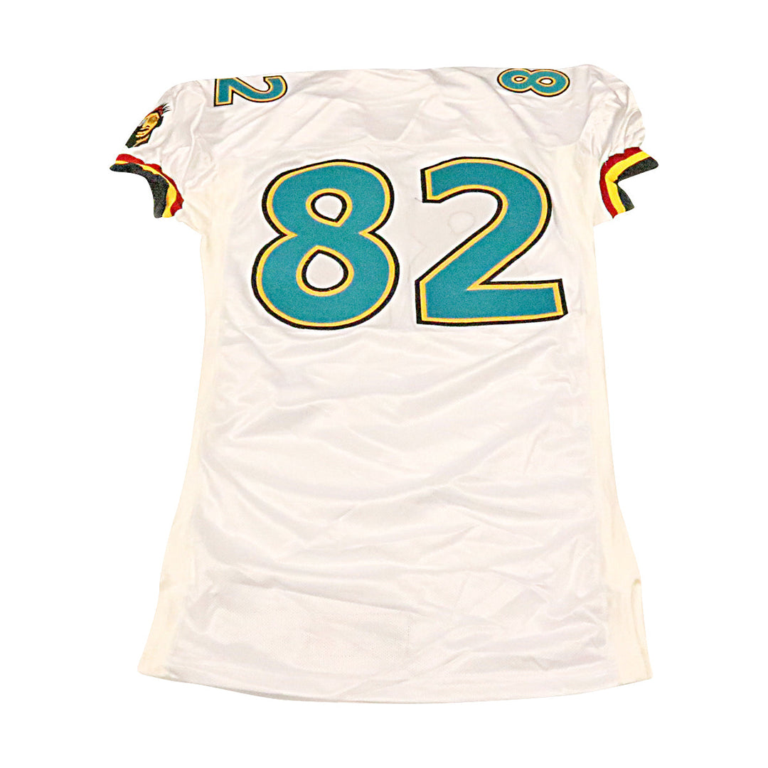 Memphis Maniax 2001 #82 Game Used Away Jersey Size 48 +2