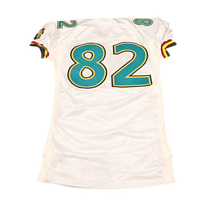 Memphis Maniax 2001 #82 Game Used Away Jersey Size 48 +2