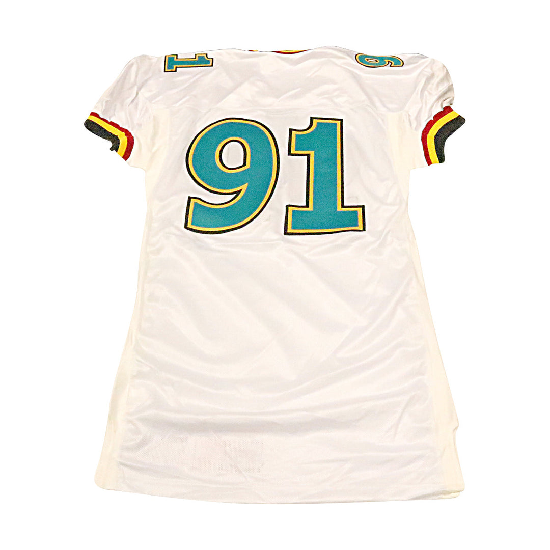 Memphis Maniax 2001 #91 Team Issued Away Jersey Size 50 +2