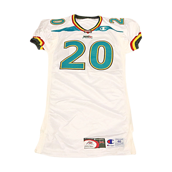 Memphis Maniax 2001 #20 Team Issued Away Jersey Size 46 +2