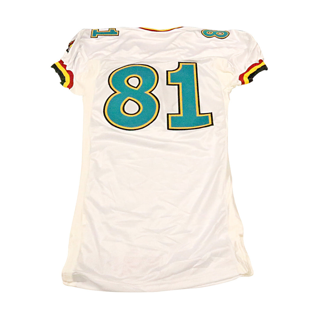 Memphis Maniax 2001 #81 Team Issued Away Jersey Size 46 +2