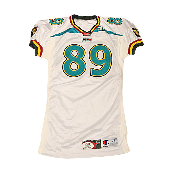 Memphis Maniax 2001 #89 Team Issued Away Jersey Size 48 +2