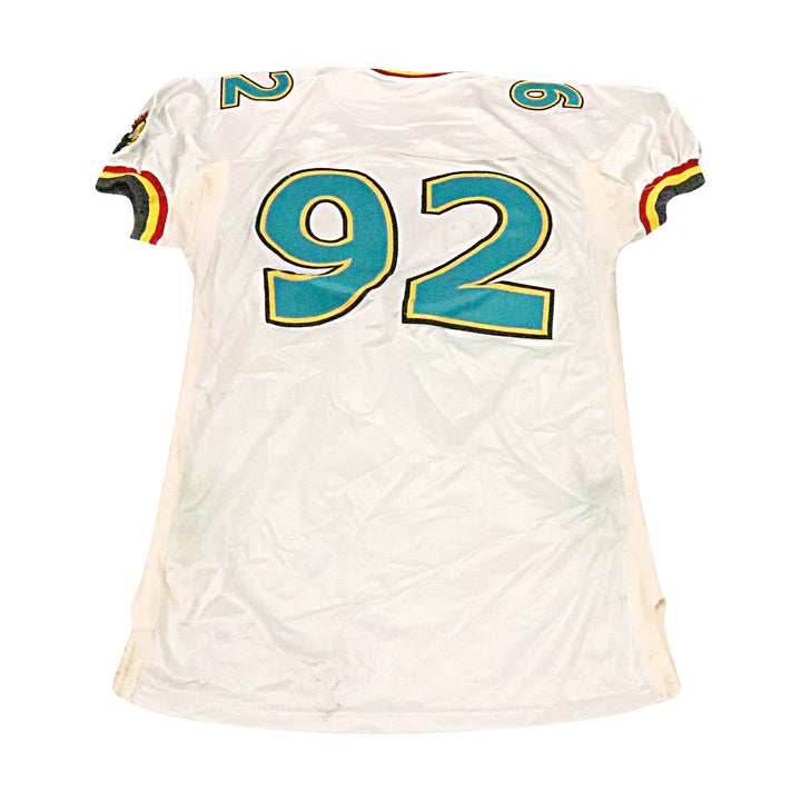 Memphis Maniax 2001 #92 Team Issued Away Jersey Size 52 +2