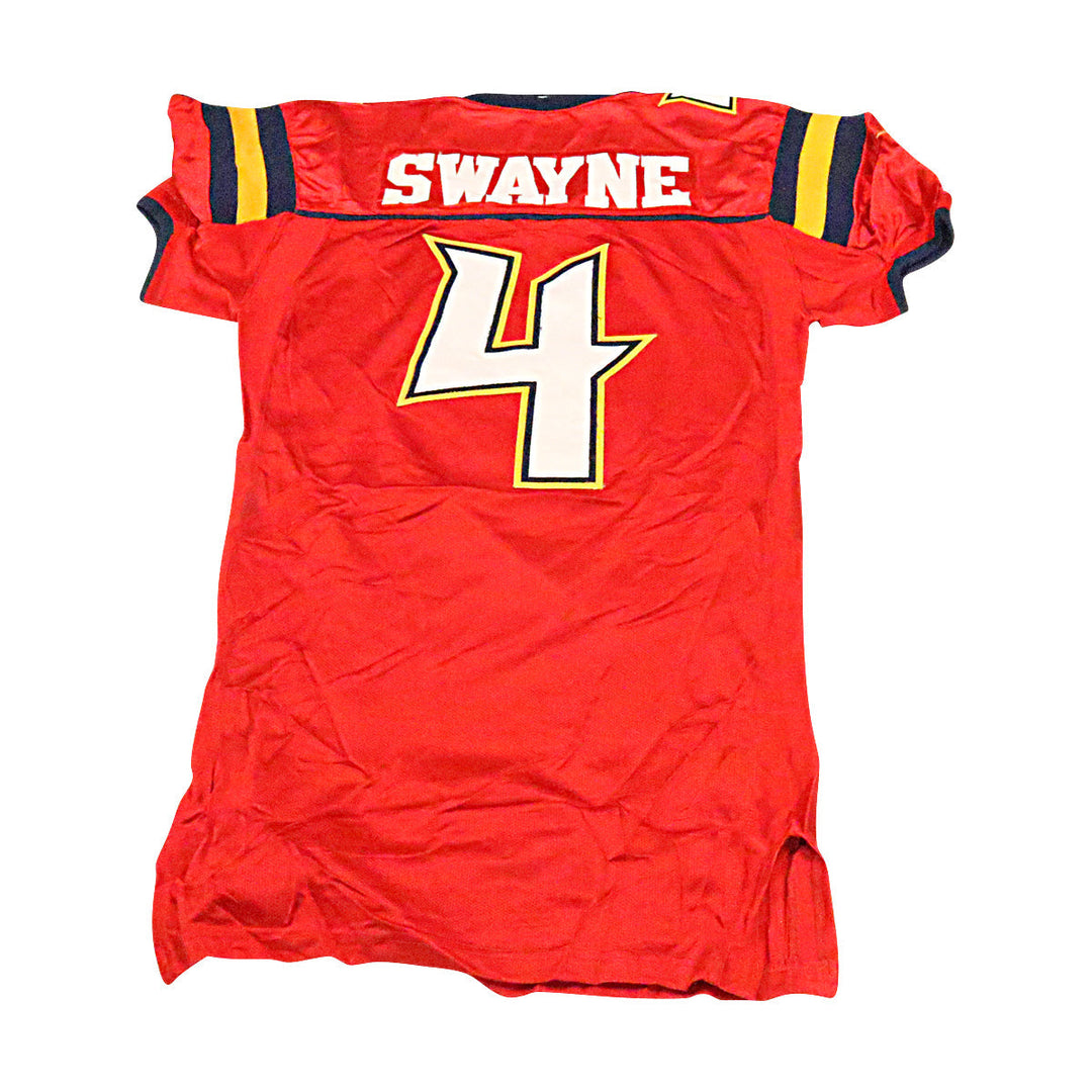 Kevin Swayne Orlando Rage 2001 Game Used Home Jersey Size 44 +2