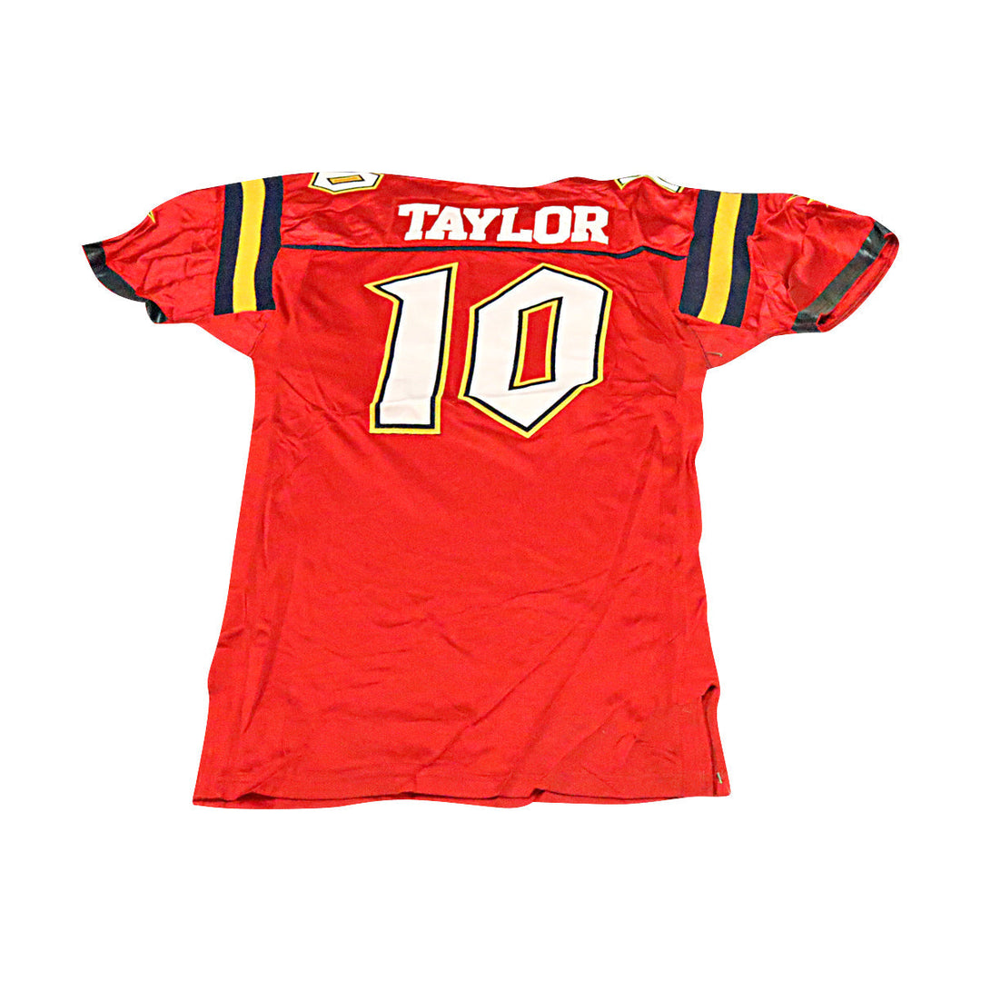 Jay Taylor Orlando Rage 2001 Game Used Home Jersey Size 46 +2