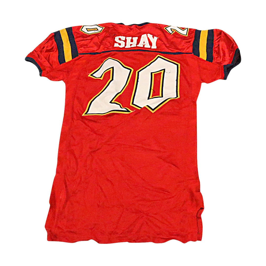 Brian Shay Orlando Rage 2001 Game Used Home Jersey Size 48 +2